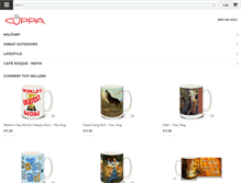 Tablet Screenshot of cuppaonline.com